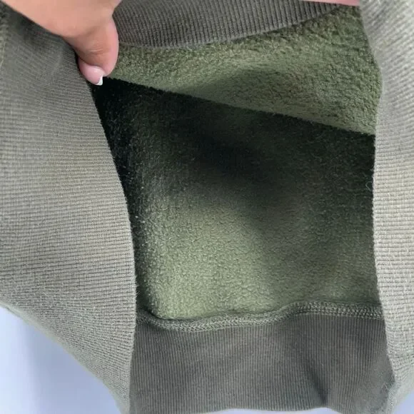 Champion Boys Green Camo Pullover Hoodie Sweatshirt Size Medium - Picture 8 of 14